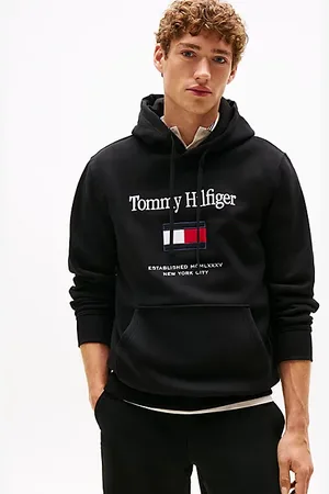 Tommy Hilfiger Bluza z kapturem i logo Hilfiger