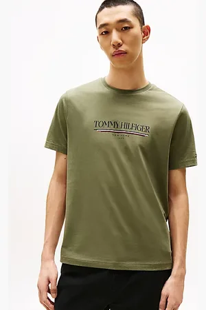 Tommy Hilfiger T-shirt z okrągłym dekoltem i logo