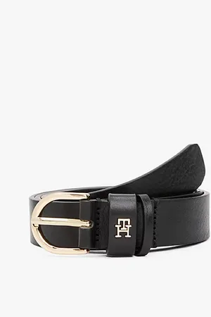 Tommy Hilfiger Skórzany pasek Essential z monogramem TH