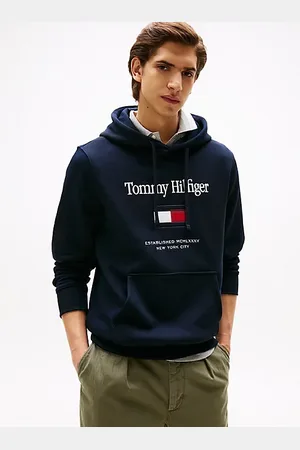Tommy Hilfiger Bluza z kapturem i logo Hilfiger