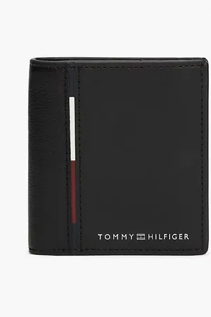 Tommy Hilfiger Potrójnie składany portfel skórzany Casual