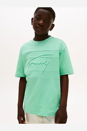 Tommy Hilfiger T-shirt z sygnowanym haftem