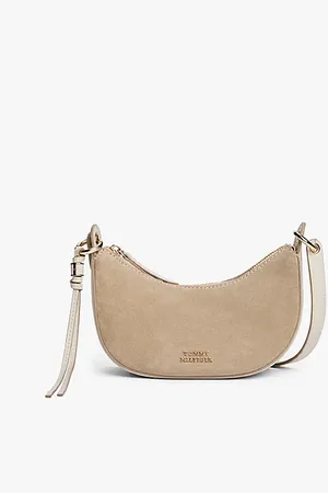 Tommy Hilfiger Skórzana torebka crossbody Crescent