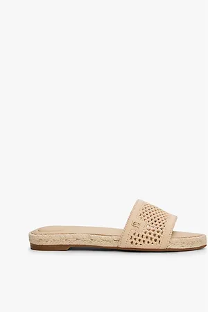 Tommy Hilfiger Klapki-espadryle z siateczki