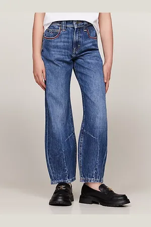 Tommy Hilfiger Jeansy oversize z nogawkami o kroju balonowym
