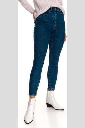 Top Secret Spodnie jeansowe damskie skinny