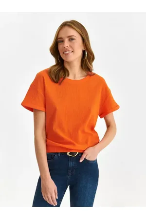 Top Secret żakardowy t-shirt