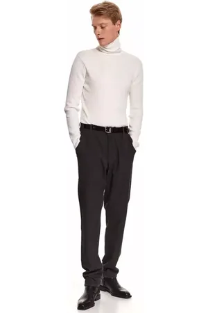Top Secret Eleganckie spodnie z paskiem
