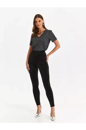 Top Secret Welurowe legginsy