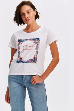 Top Secret T-shirt damski z krótkim rękawem