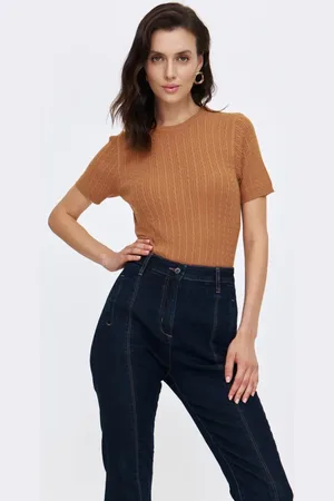 Top Secret Sweter damski krótki rękaw