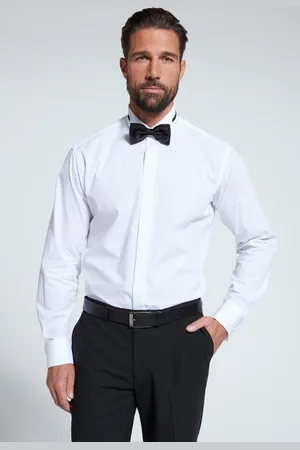 JP 1880 Smoking, koszula do smokingu, biznesowy styl, z eleganckimi guzikami przy mankietach, do 8XL