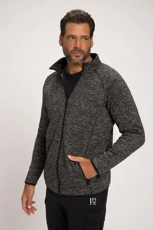 JAY-PI Bluza rozpinana z dzianiny i polaru