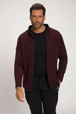 JAY-PI Bluza rozpinana z dzianiny i polaru