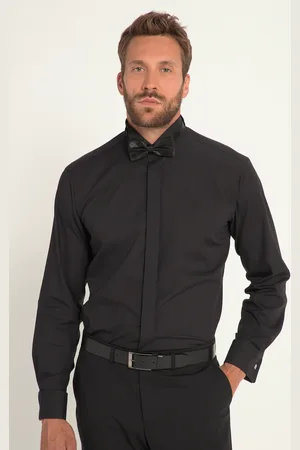 JP 1880 Smoking, koszula do smokingu, biznesowy styl, z eleganckimi guzikami przy mankietach, do 8XL