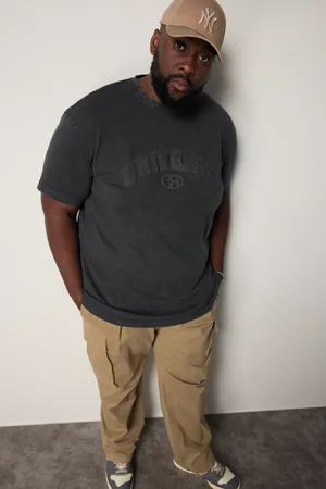 STHUGE T-shirt , rękaw 1/2, oversize, napis, do rozm. 8XL