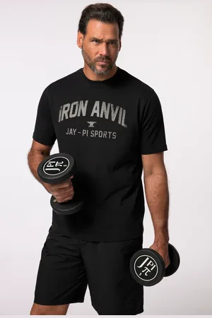 JAY-PI T-shirt , Iron Anvil, fitness, rękaw 1/2