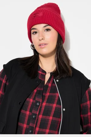 STUDIO UNTOLD Beanie, czapka, prążkowana dzianina, naszywka, unisex