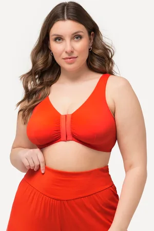 Ulla Popken Bustier, zapięcie z przodu, miseczka C/D