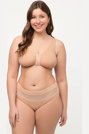 Ulla Popken Bustier, zapięcie z przodu, miseczka C/D