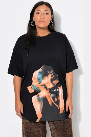 STUDIO UNTOLD T-shirt, oversize, nadruk zdjęcia z tyłu