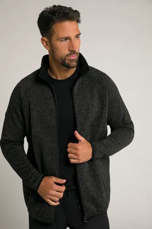 JAY-PI Bluza rozpinana z dzianiny i polaru