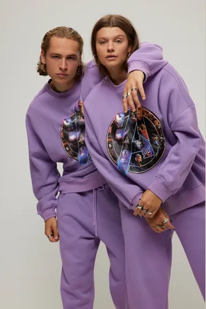STUDIO UNTOLD Bluza Marvel, oversize, okrągły dekolt, długi rękaw