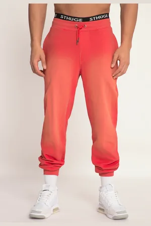 STHUGE Spodnie dresowe , styl vintage, krój podstawowy, elastyczny pas, do rozmiaru 8 XL