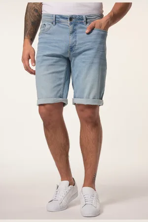 JP 1880 Bermudy, krój maskujący Belly Fit, dżinsy, 5 kieszeni, bardzo elastyczny stretch