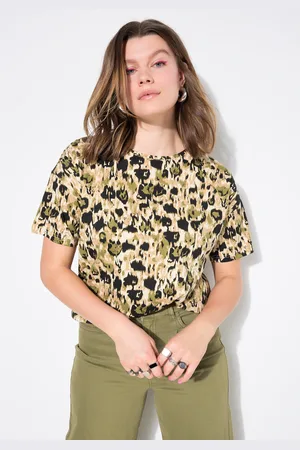 STUDIO UNTOLD T-shirt, oversize, panterka