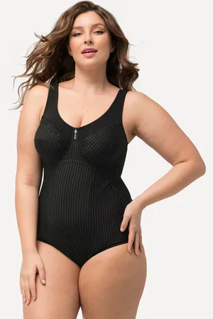 Ulla Popken Body modelujące, prążki, możliwość noszenia bez biustonosza