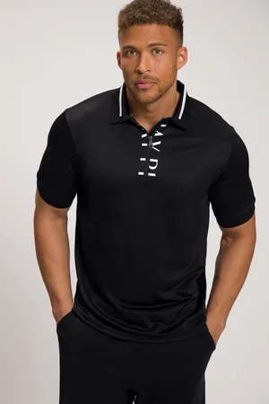 JAY-PI Koszulka polo , Odzież golfowa, suwak, krótki rękaw, kontrastowe detale