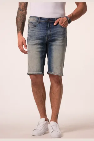 JP 1880 Bermudy dżinsowe, FLEXNAMIC®, denim, prosty krój, 5 kieszeni, do rozm. 72