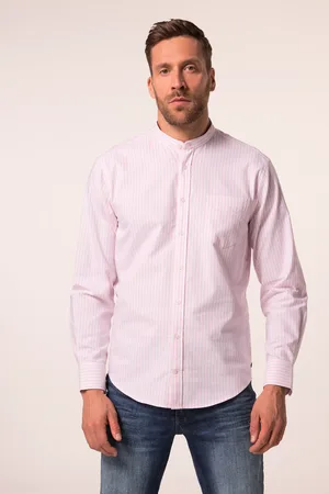 JP 1880 Koszula oxford, długi rękaw, stójka, nowoczesny krój, do roz. 8XL