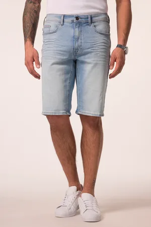 JP 1880 Bermudy dżinsowe, FLEXNAMIC®, denim, prosty krój, 5 kieszeni, do rozm. 72