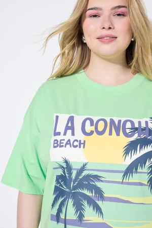 STUDIO UNTOLD T-Shirt, oversize, motyw Paloma Beach
