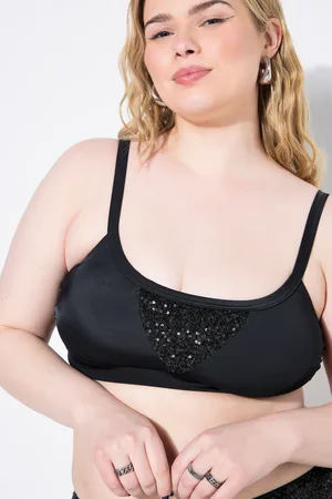 STUDIO UNTOLD Top bikini, miękkie miseczki, cekiny