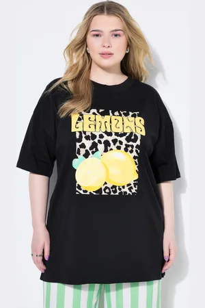 STUDIO UNTOLD T-Shirt, oversize, cytryny