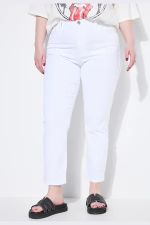 STUDIO UNTOLD Dżinsy typu mom, wysoki stan, twill, 5 kieszeni