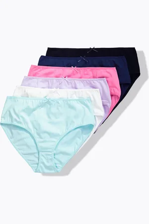 Ulla Popken Figi midi, 6-pak, różne kolory