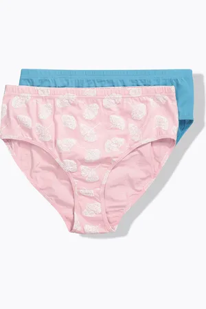 Ulla Popken Figi midi, 2-pak, jednokolorowe/gingko, bawełna organiczna