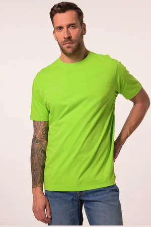 JP 1880 T-shirt, basic, okrągły dekolt, bawełna czesankowa, do roz. 8XL