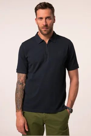 JP 1880 Koszulka polo , zamek, rękaw 1/2, FLEXNAMIC®