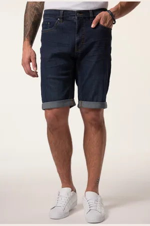 JP 1880 Dżinsy kolorowe bermudy JP 1880, FLEXNAMIC®, 5 kieszeni, straight fit, do rozm. 72