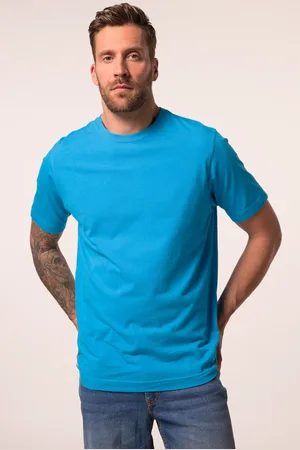 JP 1880 T-shirt, basic, okrągły dekolt, bawełna czesankowa, do roz. 8XL