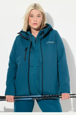 Ulla Popken Kurtka softshell HYPRAR, hydrofobowa, stretch, odblask