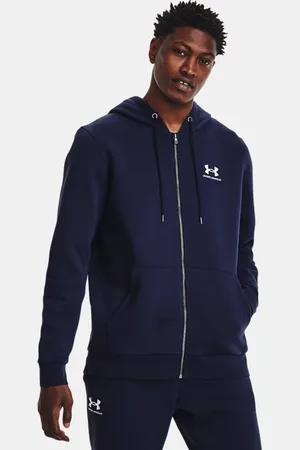 Under Armour ęska bluza z kapturem i zapięciem na suwak na całej długości UA Icon Fleece