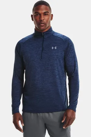 Under Armour ęska koszulka z długim rękawem i zapięciem na zamek do połowy długości UA Tech™