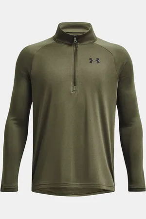 Under Armour Chłopięca koszulka z zamkiem do połowy długości UA Tech™ 2.0 YG (149 - 160 cm)