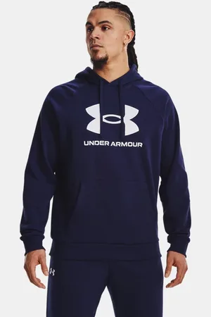 Under Armour Bluza męska z kapturem UA Rival Fleece ogo